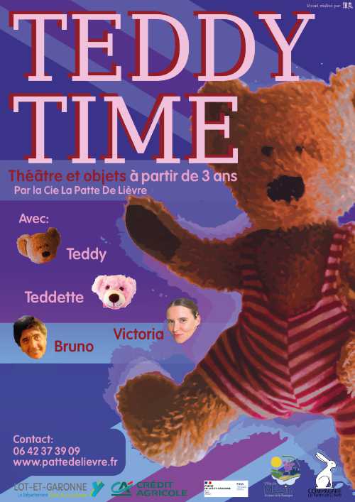 Affiche Teddy Time